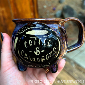 Coffee & Cauldrons Magickal Mug - Image 3